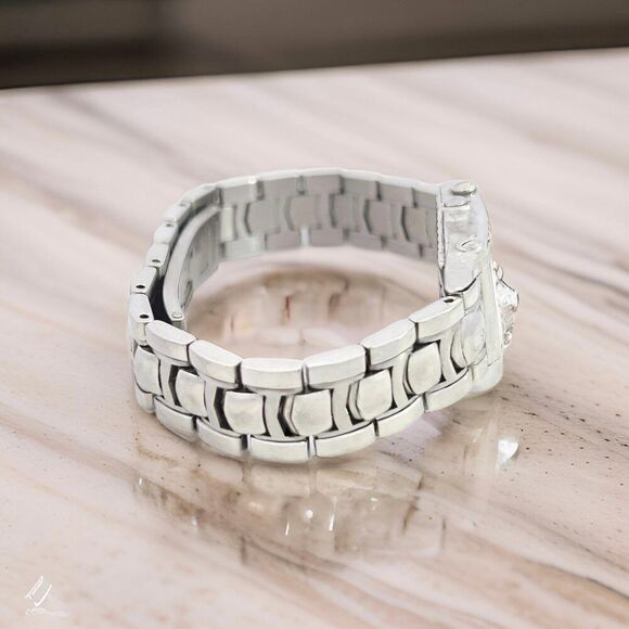 Philippe Charriol Diamond Ladies Wristwatch 6.5" Stainless Steel 22.8 mm CH1 - Picture 8 of 11